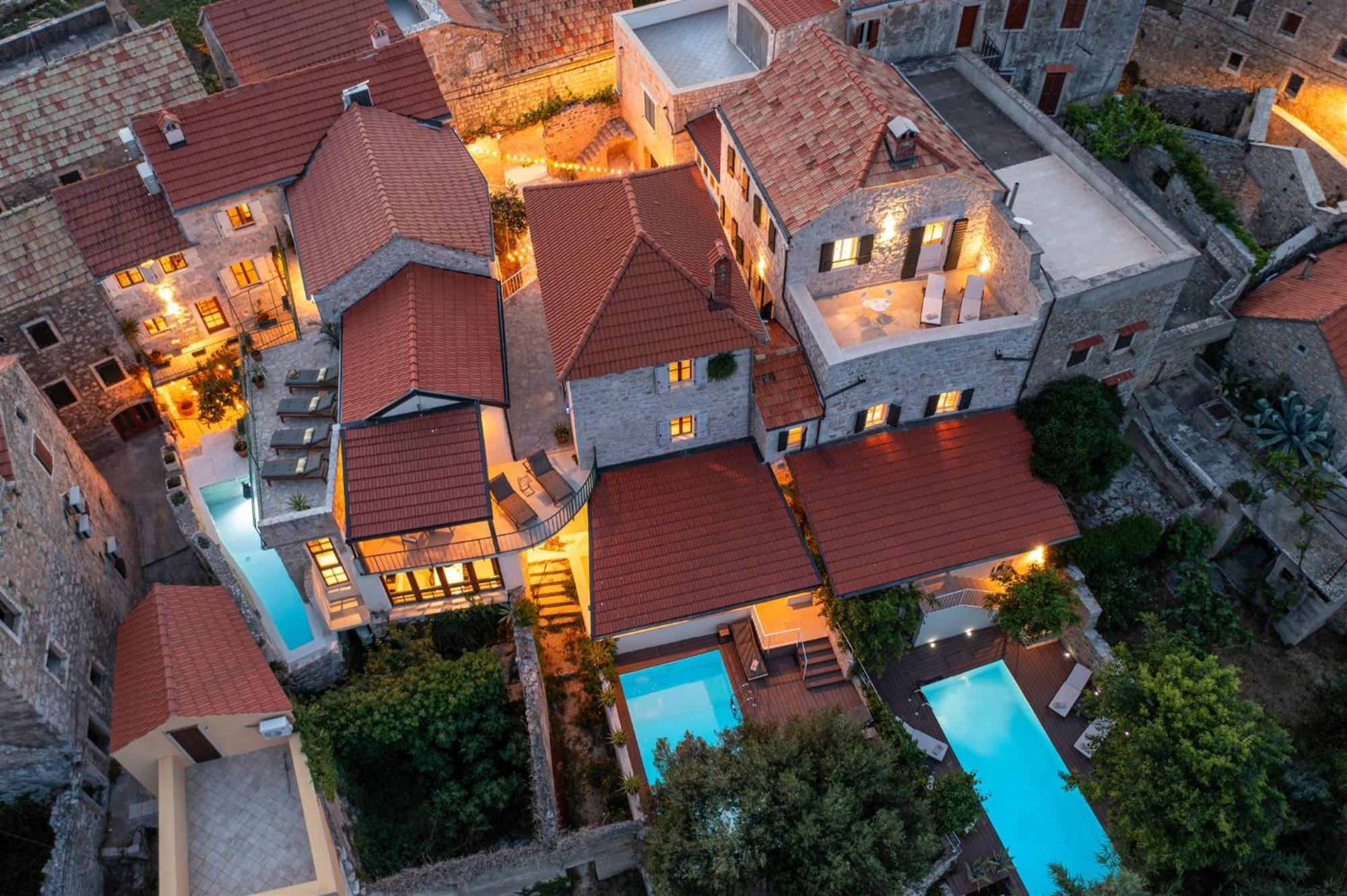 Dvor Pitve Villas Jelsa  Kültér fotó